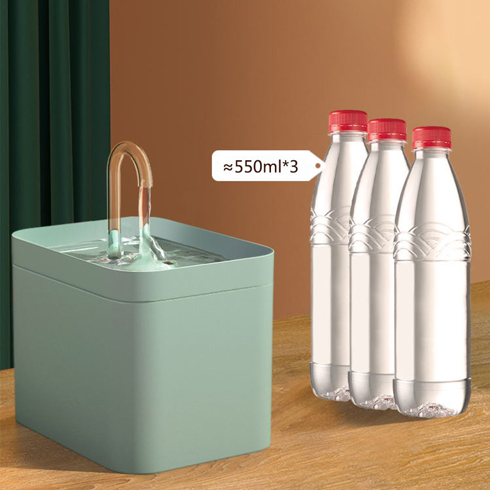 FurBuddy Cat Water Fountain — Silent & Auto Filter